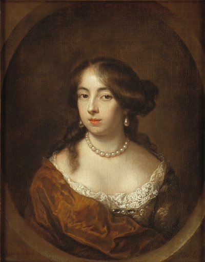 Retrato de Cecilia de jonge van Ellemeet de Caspar Netscher